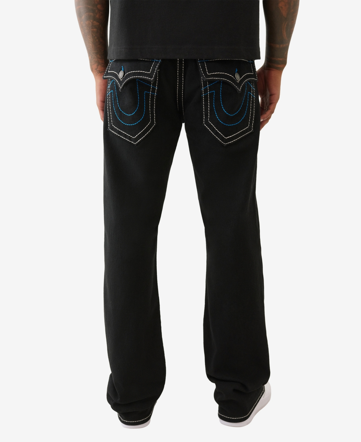 True Religion Men's Billy Big T Bootcut Flap Jeans