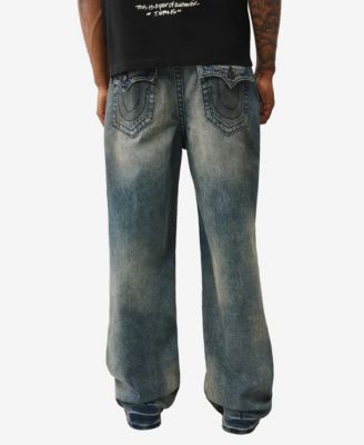 True Religion - Men's Vinny Ultra Baggy Flap Pocket Jeans