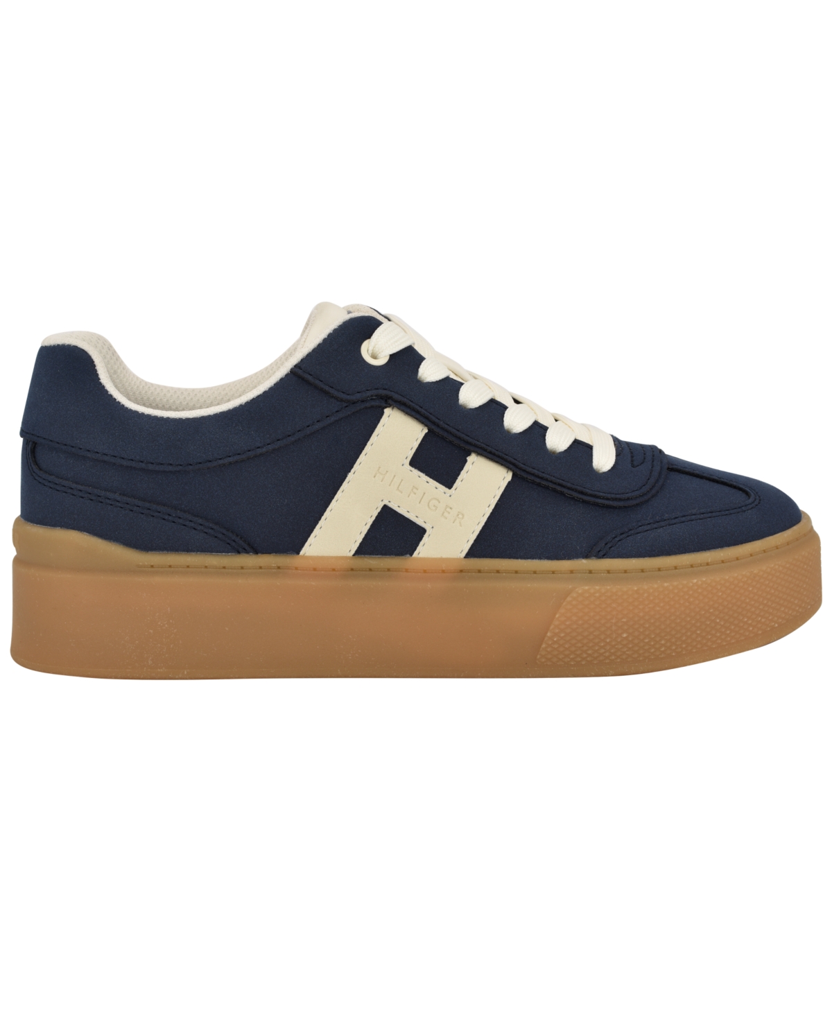 Tommy Hilfiger Women's Celmi Lace-up Fashion Sneakers In Blue