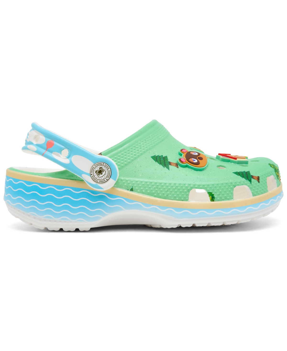 Crocs Little Kid's Animal Crossing Classic Clog Sandals From Finish Line In Multi