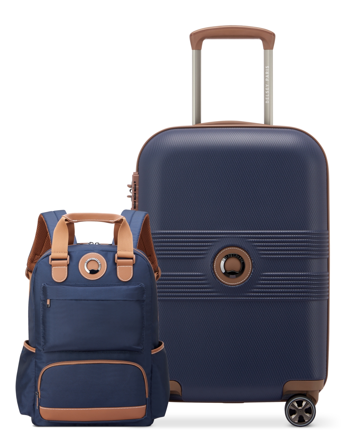 Delsey Paris Flanerie 2-pc. Backpack And Luggage Set In Blue