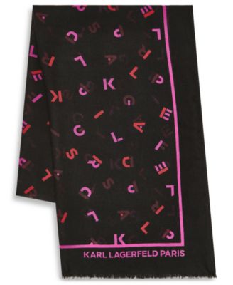 Scattered Letters Neck Wrap