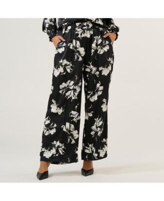 Plus Size Gilda Satin Pant