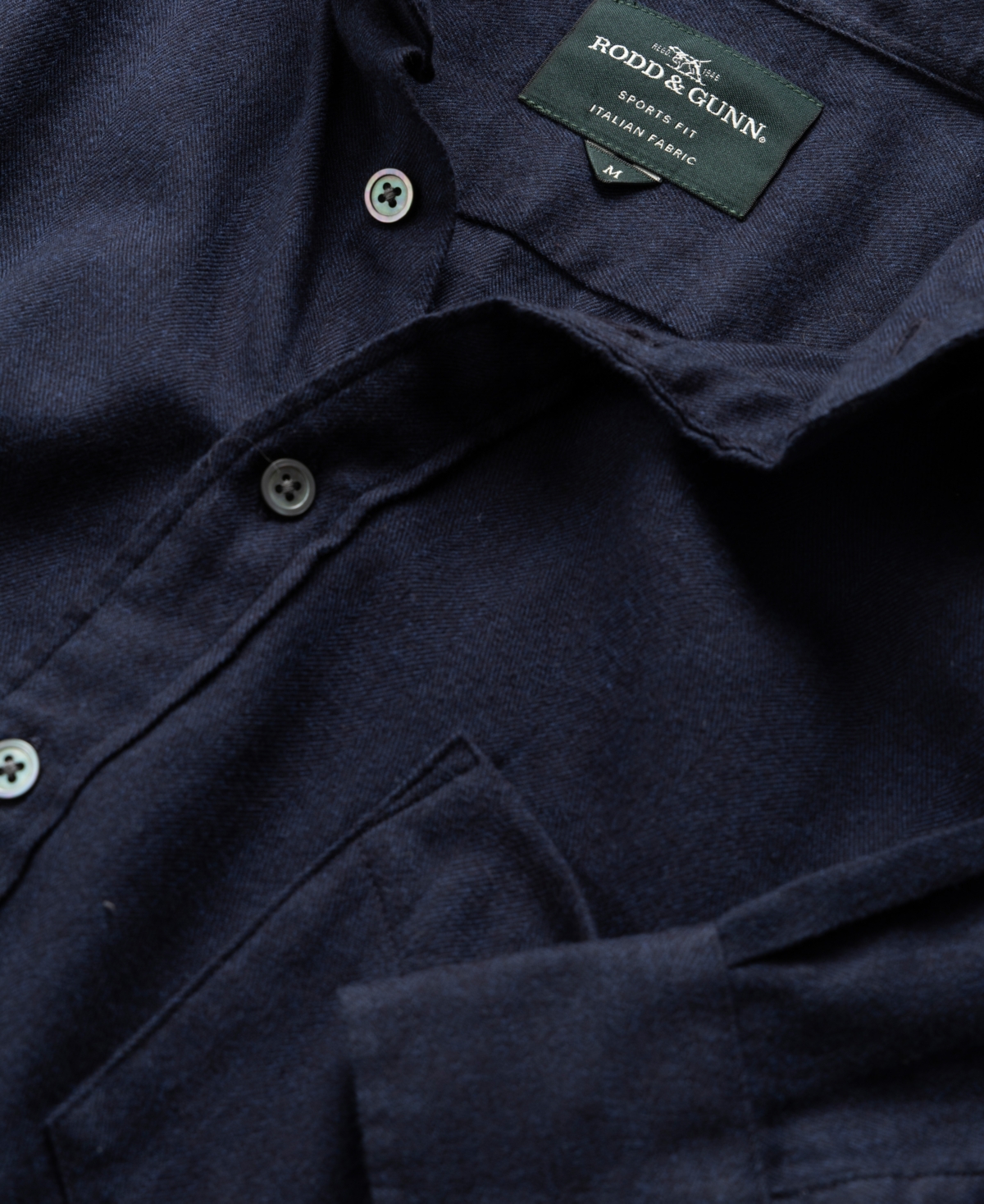 Rodd & Gunn Men's Barrhill Long Sleeve Sports Fit Shirt In Blue