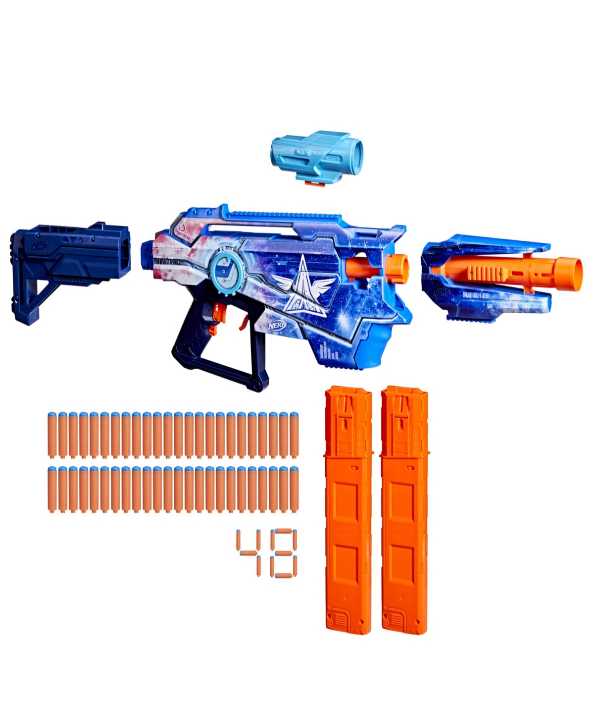 Nerf Loadout Galactic Commander Blaster In Blue