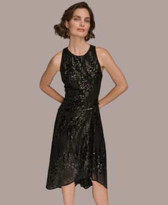 Women's Sleeveless Sequin Dress