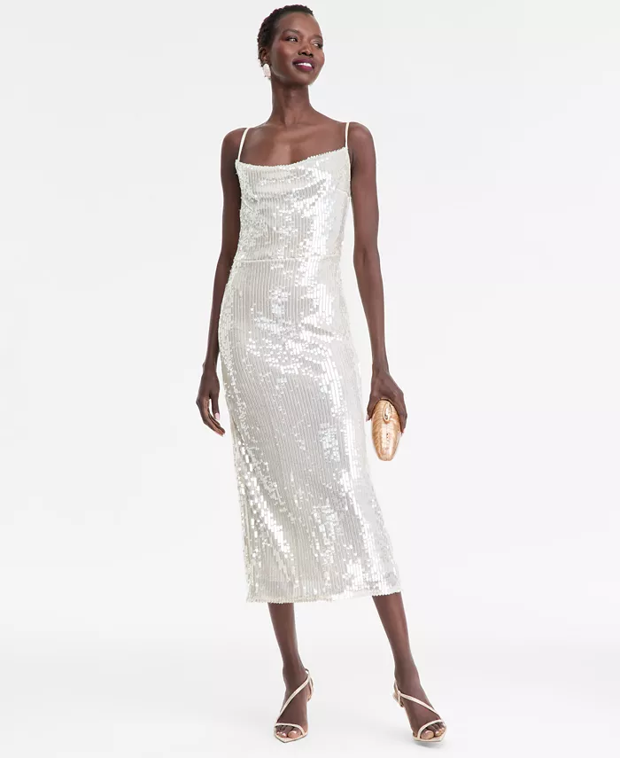 Women's Sleeveless Sequin Dress