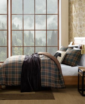 Huntley Plaid Microfiber 2-Pc. Comforter Set, Twin
