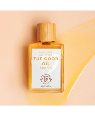 Nourishing Skin Glow Serum | Hydrating Face Oil with Rosemary & Turmeric, Gua Sha Organic Care | 30 mL