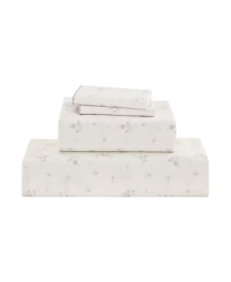 Callie Floral 200-Thread Count 4-Pc. Sheet Set, Queen