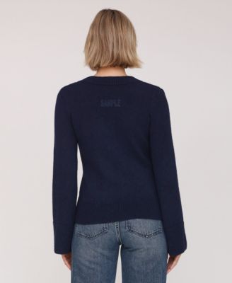 Women's Scoop Neck Long Sleeve Cardigan