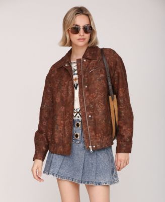 Women's Oversized Bomber Jacket