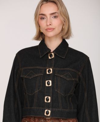 Women's Long Sleeve Trucker Jacket