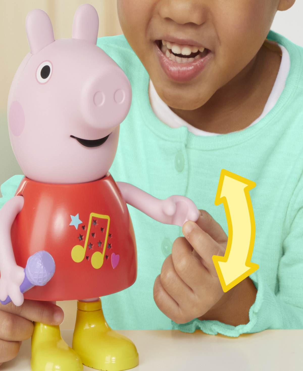 Peppa Pig Talk And Sing Peppa Doll In Pink