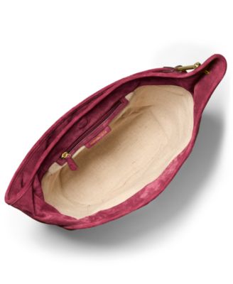 Women's Sonny Suede Medium Hobo Shoulder Bag