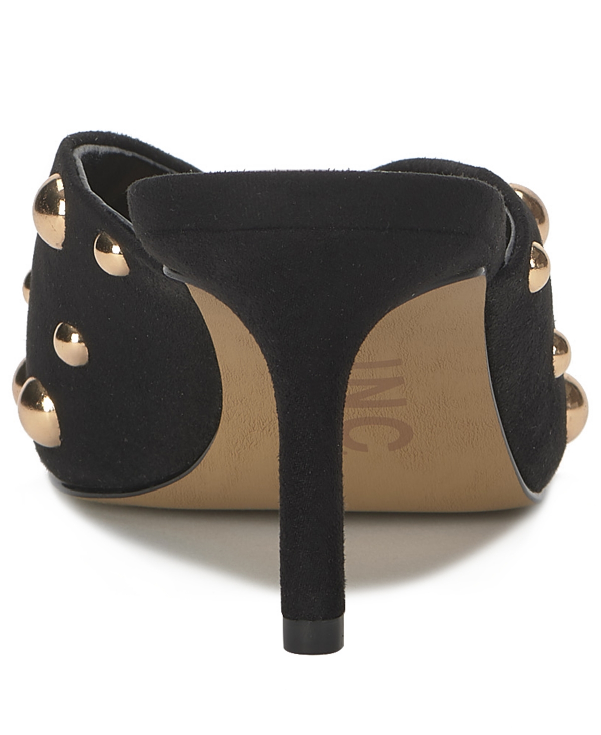 Inc International Concepts Women's Genevie Pointed Toe Mules, Macy's Exclusive In Black