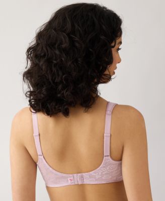 Women's Awareness Full Figure Seamless Underwire Bra 85567, Up To I Cup