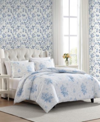 Sophia Cotton 3-Pc. Duvet Cover Set, King