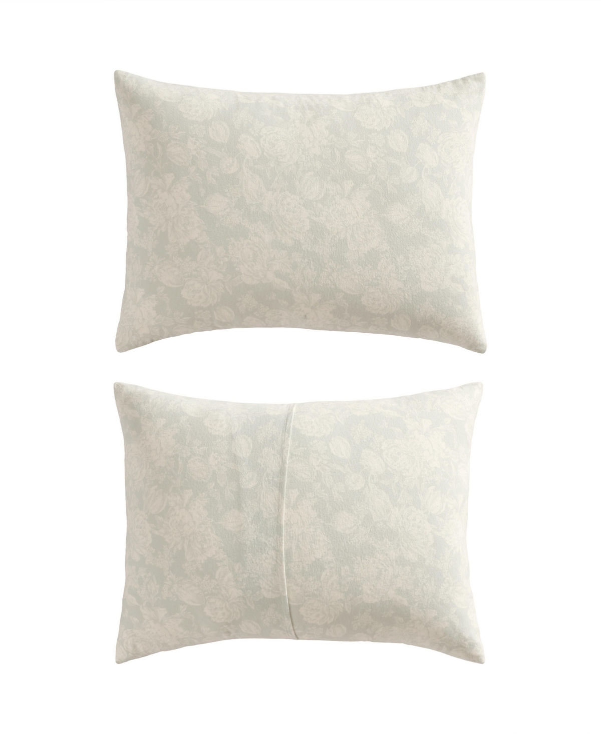 Laura Ashley Meredith Printed Flannel 3-Pc. Comforter Set