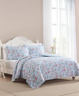 Blissful Dream Cotton 2-Pc. Quilt Set, Twin
