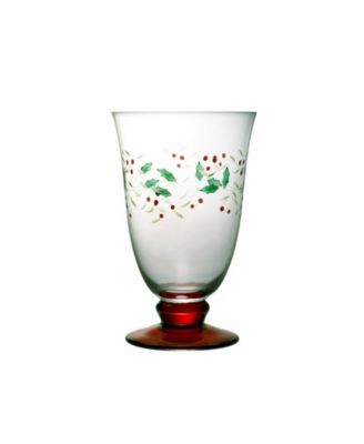 Holiday Goblet Glasses, Set of 4 
