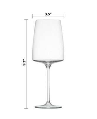 Sensa Red & White Wine Glasses, Set of 8