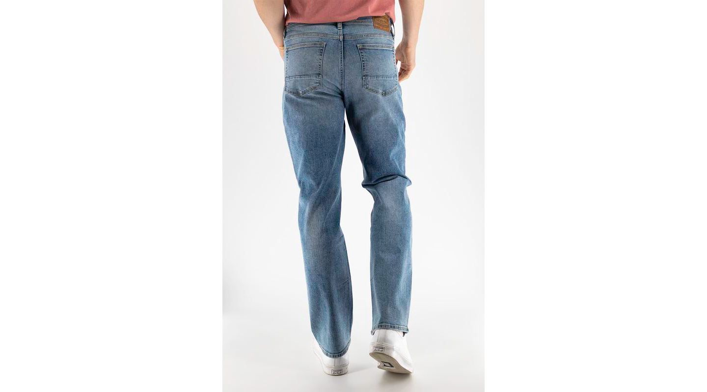 Мужские джинсы Devil Dog Devil-Dog Relaxed Straight Jean, цвет: Bayboro — фото 5