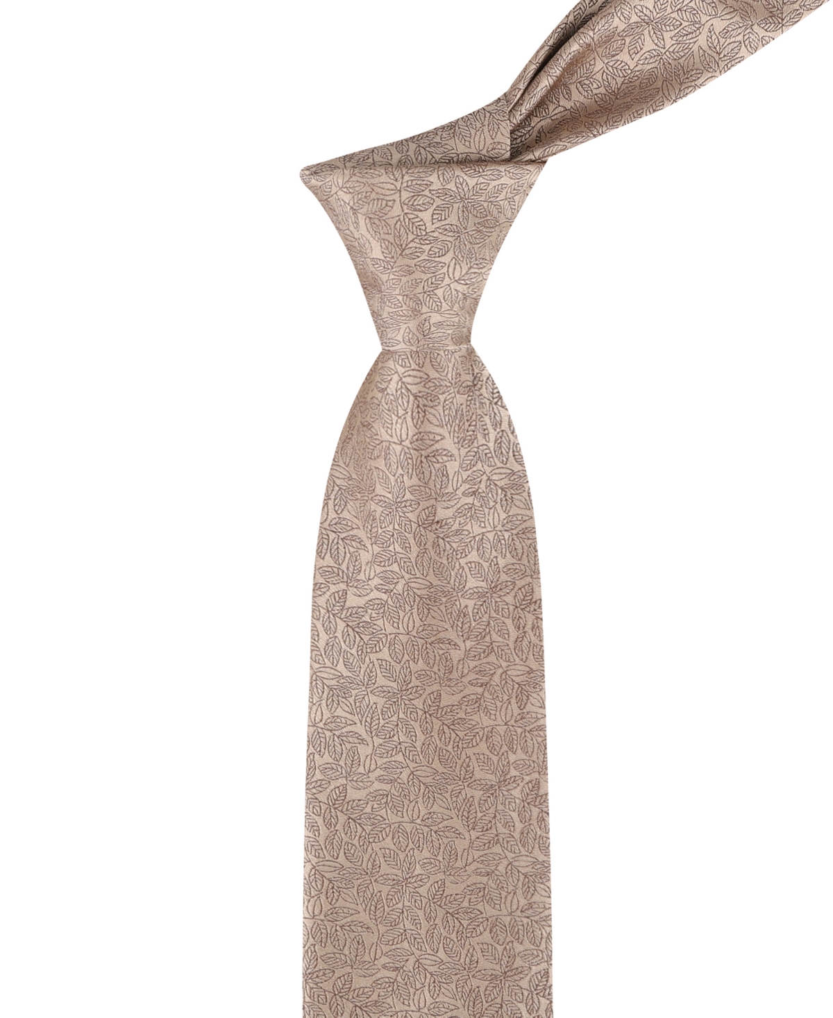 Calvin Klein Men's Lucy Floral Classic Tie In Brown