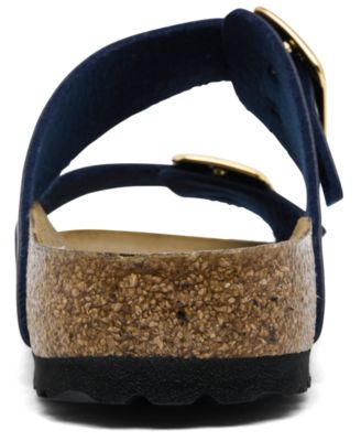 Women's Sydney Luxe Buckle Birko-Flor Sandals from Finish Line