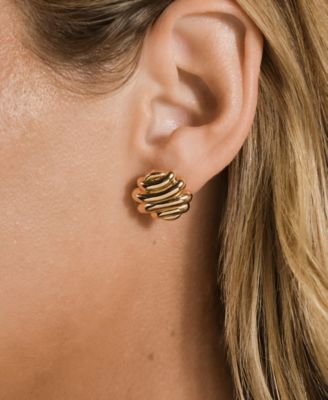 Rudy Textured Stud Earrings