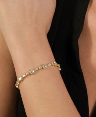 Sterling Silver Wyatt Cubic Zirconia Tennis Bracelet