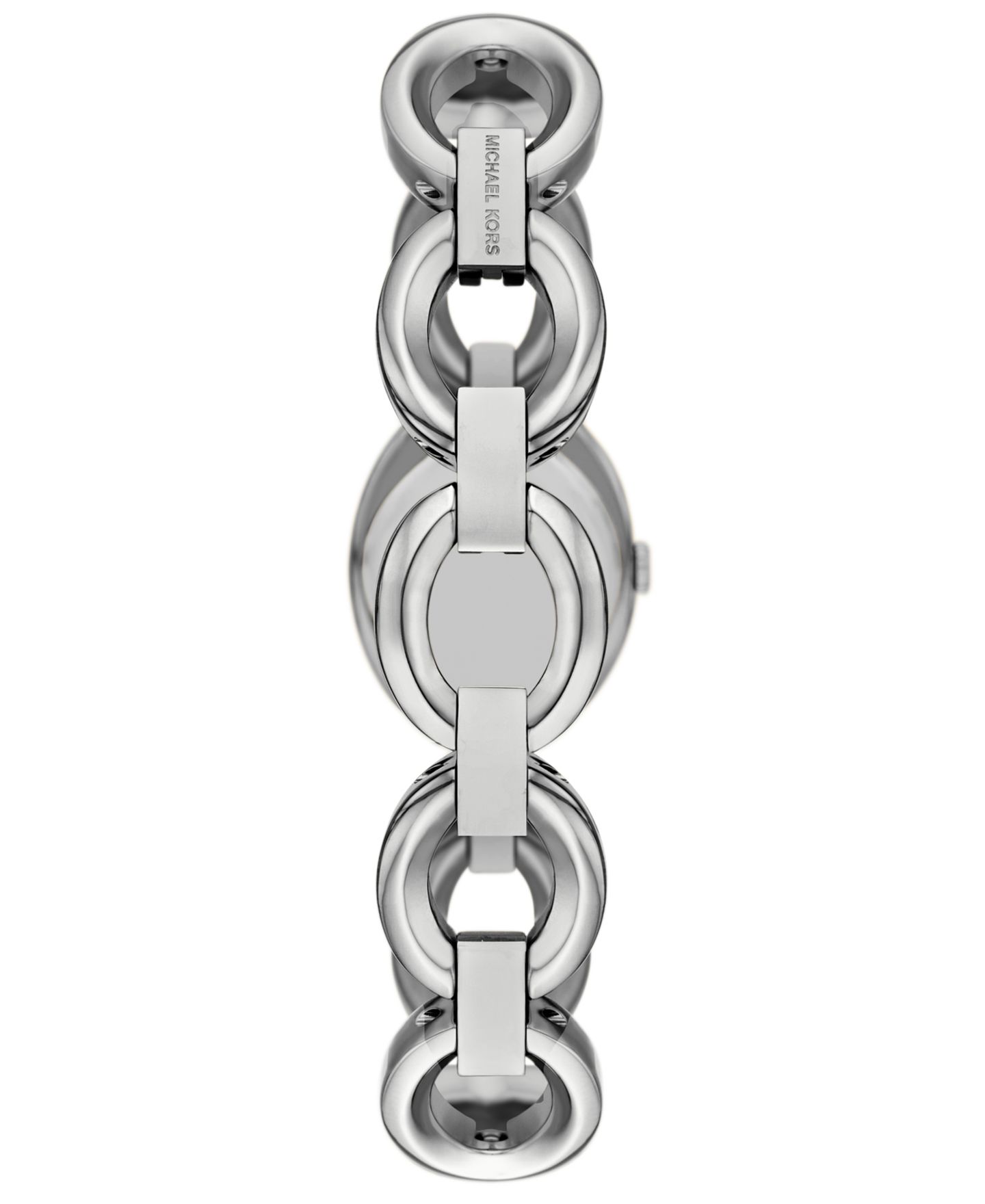 Женские часы Michael Kors Maude Three-Hand Silver-Tone Stainless Steel Watch, 22mm — фото 2