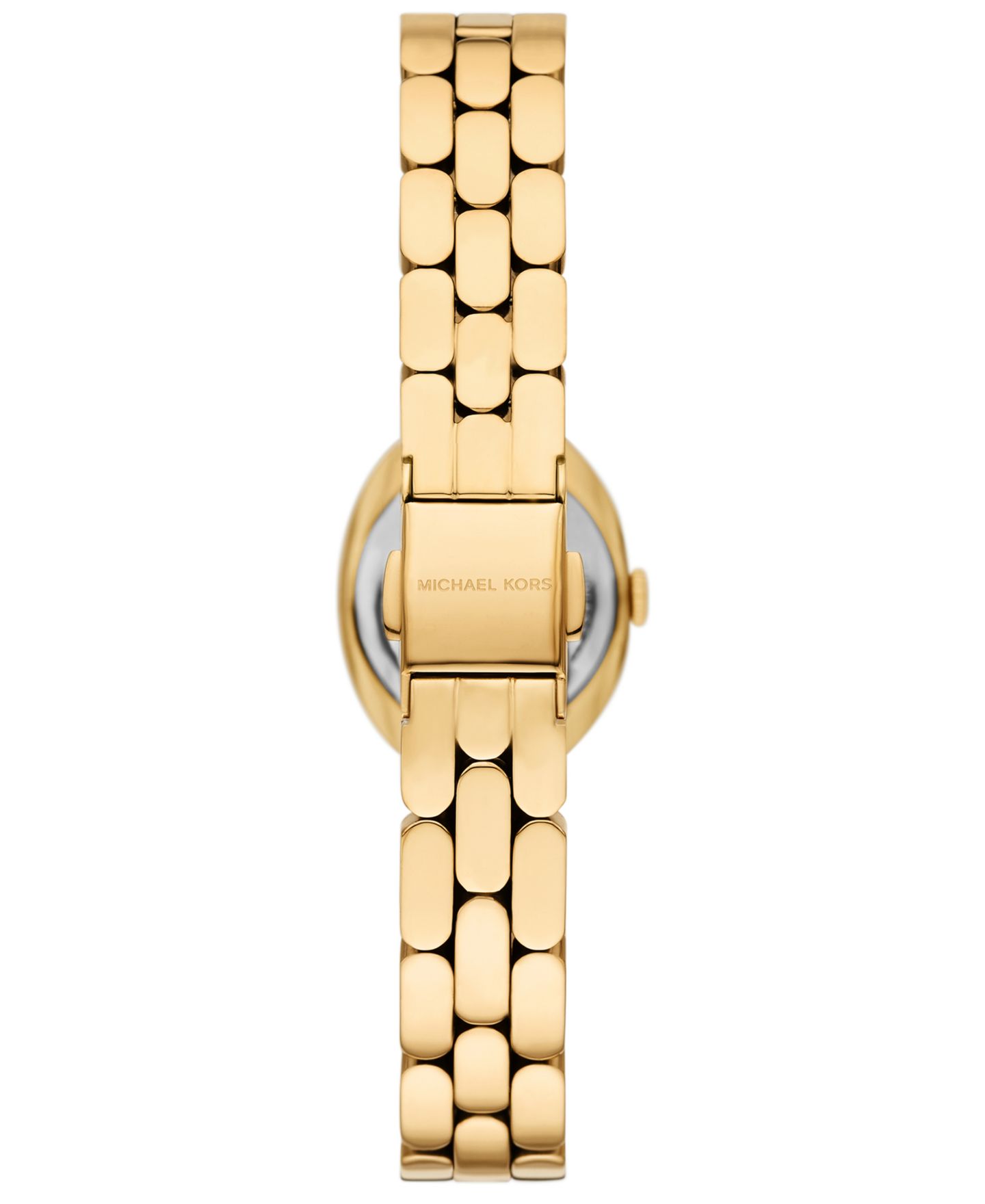 Женские часы Michael Kors Maude Three-Hand Gold-Tone Stainless Steel Watch, 21mm — фото 2