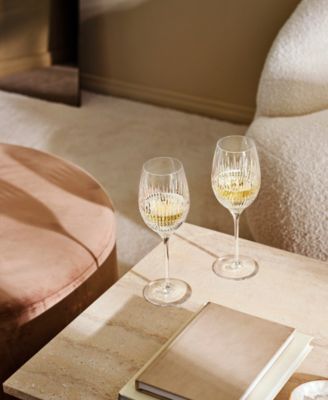 Lismore Diamond Essence White Wine Medium 15.5oz, Set of 2