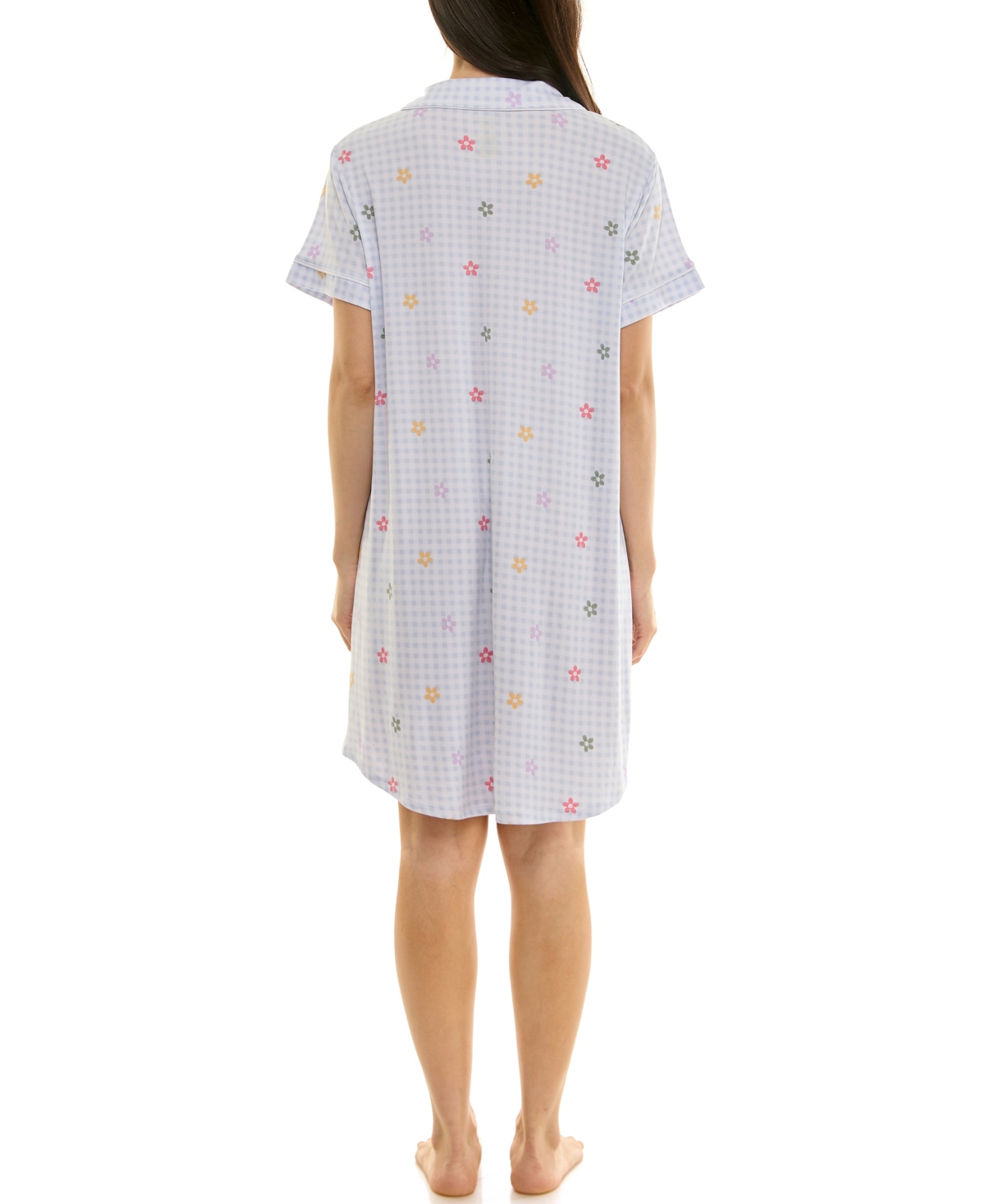 Derek Heart Women's Printed Sleepshirt In Blue