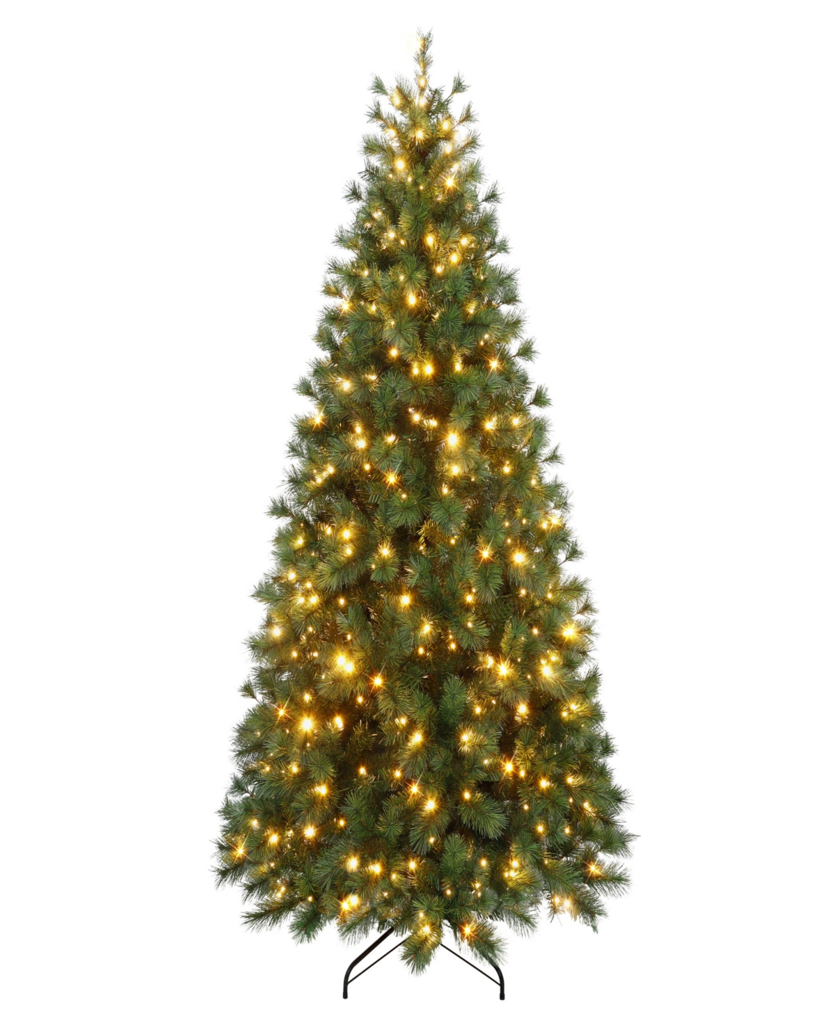 Puleo 6.5' Pre-lit Artificial Colorado Pine Christmas Tree With Dual Function Led Lights In Green