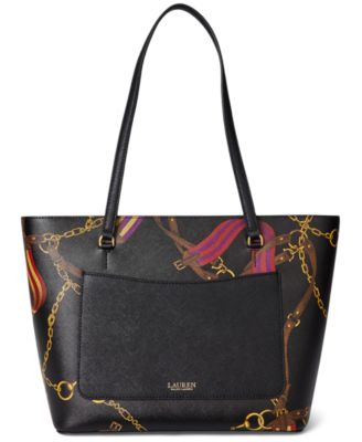 Houndstooth Medium Karly Tote Bag 