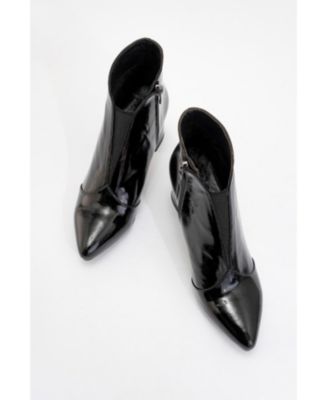 Finda Leather Block Heel Boot (Women)