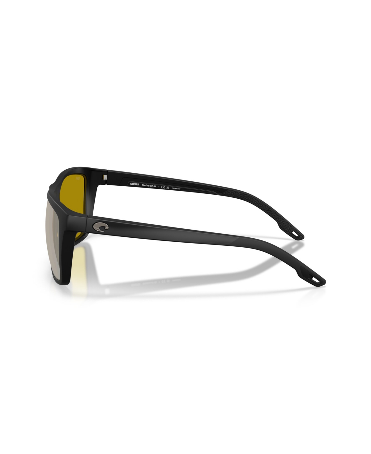 Costa Del Mar Men's Polarized Sunglasses, Mainsail Xl 6s9131 In Black
