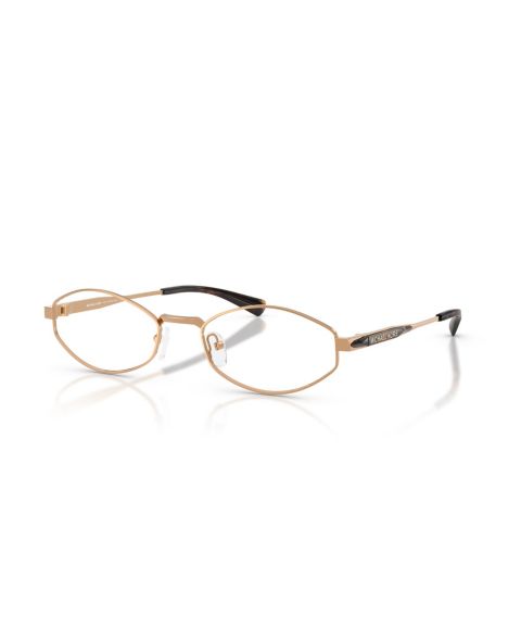 Мужские солнцезащитные очки Michael Kors Oval Palo Alto Sunglasses, MK1175, цвет: Бежевый золотой