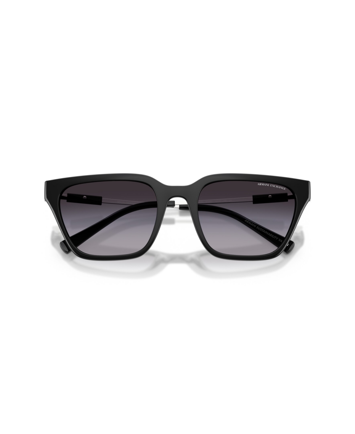 Armani Exchange Ax 4158s 81588g 55mm Womens Cat-eye Sunglasses In Black
