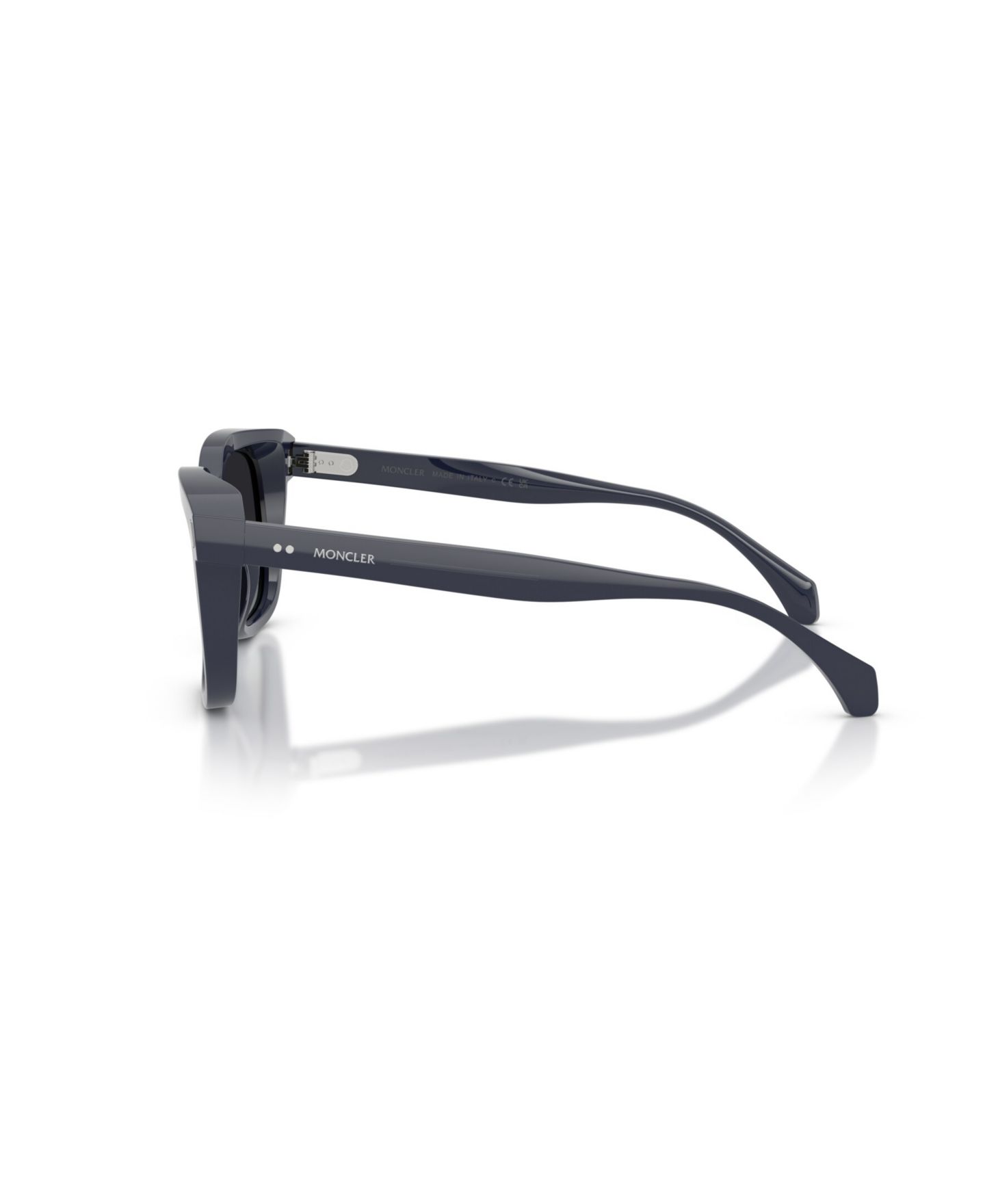 Солнцезащитные очки Moncler Unisex Polarized Valaire, ME6018, цвет: Блестящий чёрный — фото 13