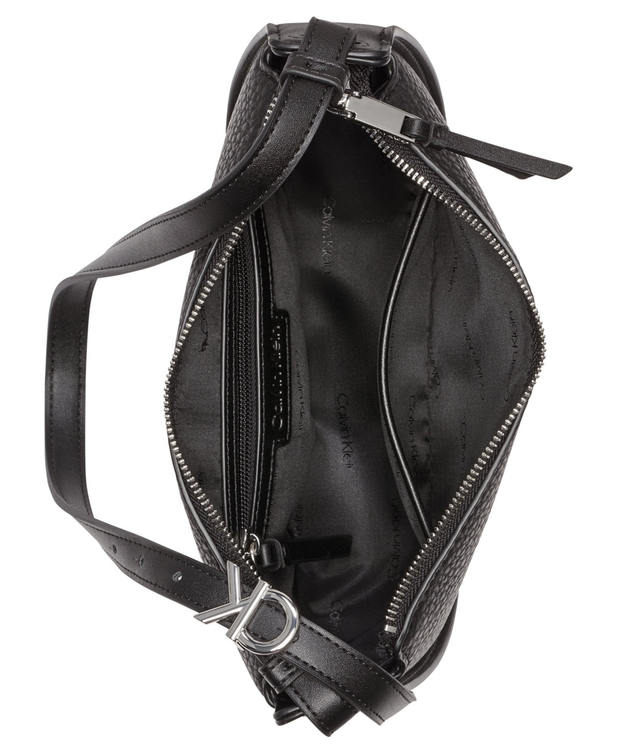 Calvin Klein Women's Gemma Zip Closure Shoulder Bag