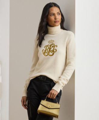 Lauren Ralph Lauren - Women's Logo Detail Turtle Neck Sweater