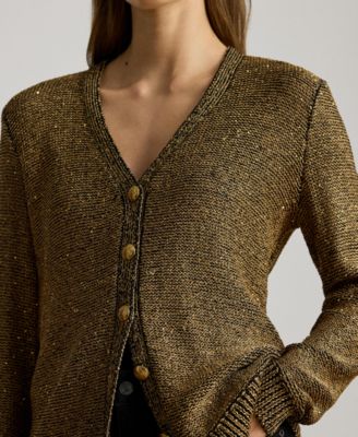 Women's Sequin Long Sleeve Cardigan