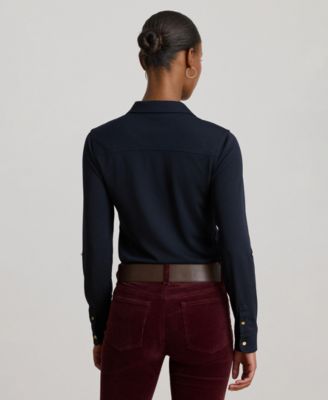 Women's Roll-Tab-Sleeve Cardigan