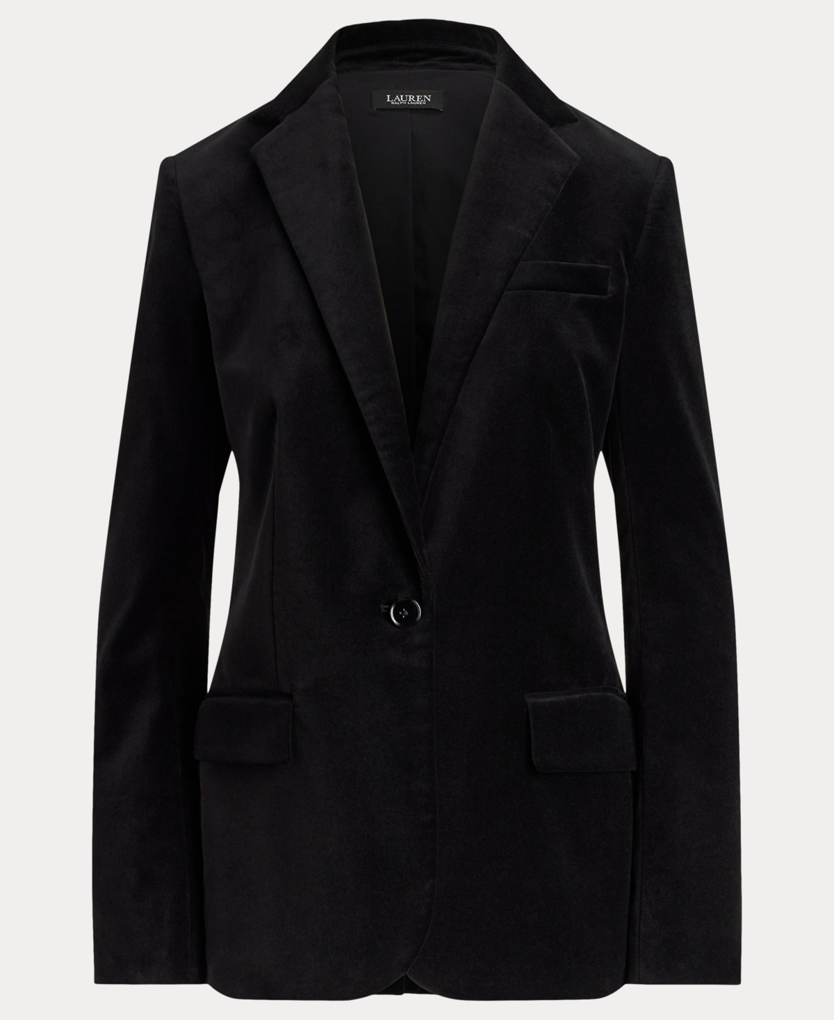 Ralph Lauren Women's Long Sleeve Blazer In Black