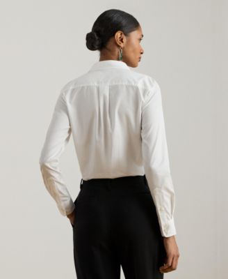 Women's Bib-Front Long Sleeve Shirt