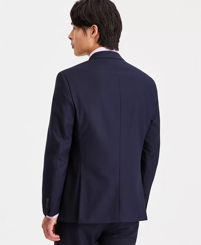 Men's Techni-Cole Suit Separate Slim-Fit Suit Jacket - thumbnail 4