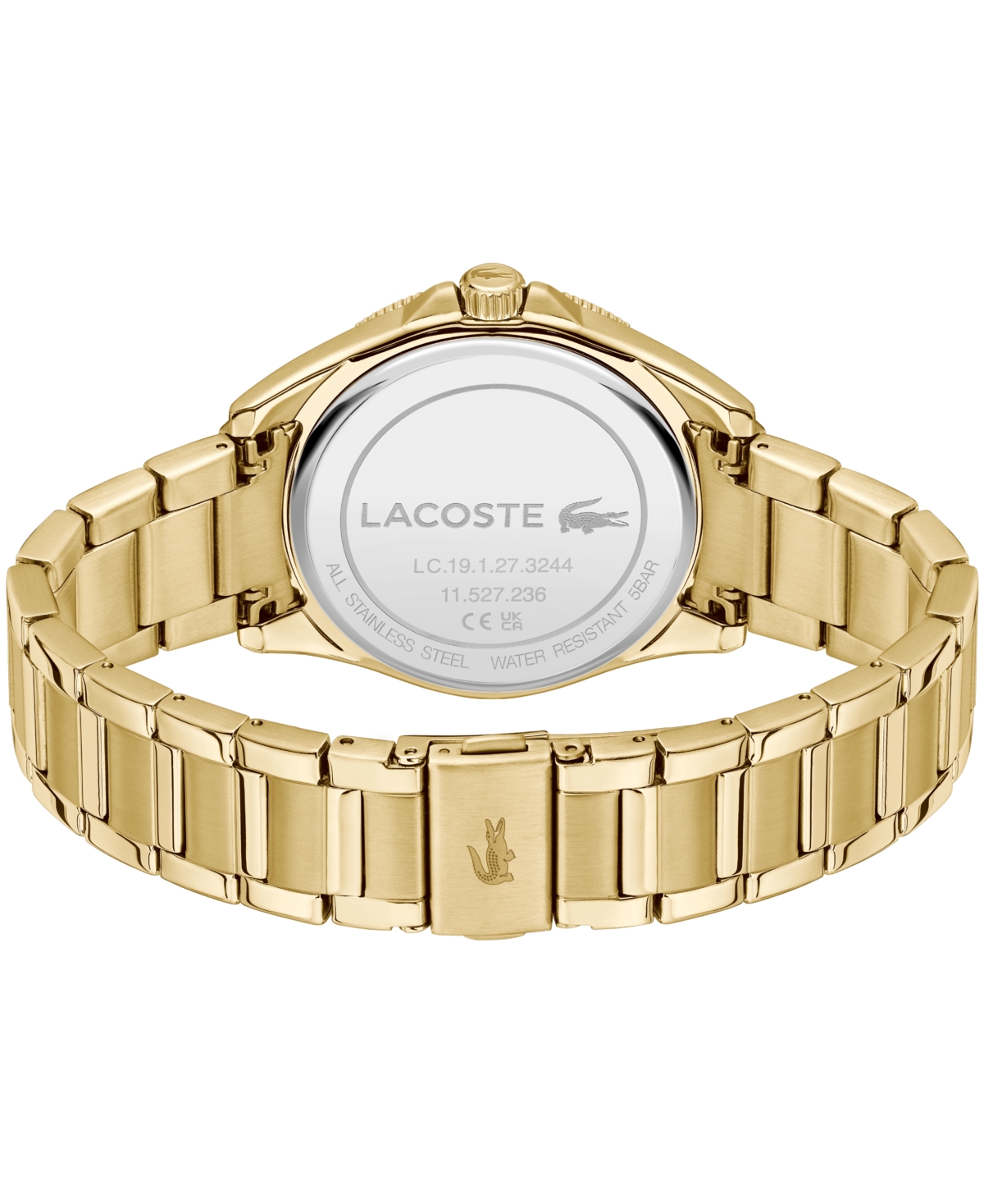 Lacoste Mainsail Watch, 43mm In Gold